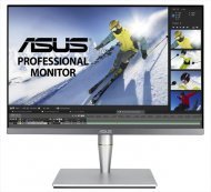 ASUS 24" PA24AC IPS LED, 1920x1200, 5ms, 400cd/m2, 178°/178°, 100Mln:1, 2*HDMI, DP, USB-Hub, колонки, HDR400, 60Hz, Tilt, Swivel, Pivot, HAS, VESA, Gray, 90LM04B0-B01370 , 